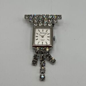 Ladies Eastman Quartz Swiss Lapel Pin Watch - Untested